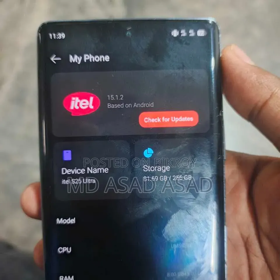 Itel S25 Ultra 256 GB