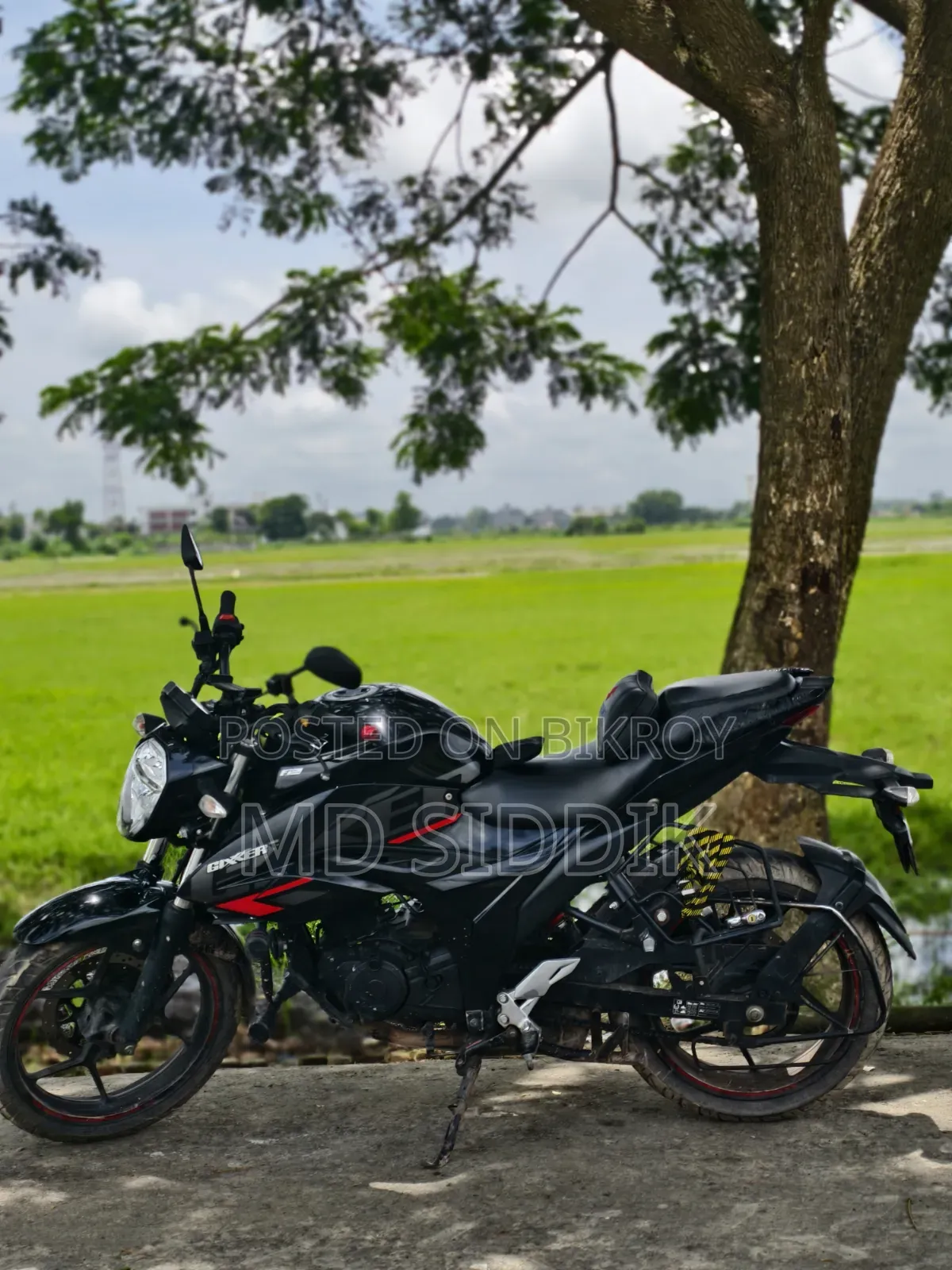 Suzuki Gixxer 2022 Black