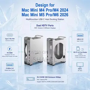 New Desktop Computer Apple Mac Mini M4 16GB SSD 6T