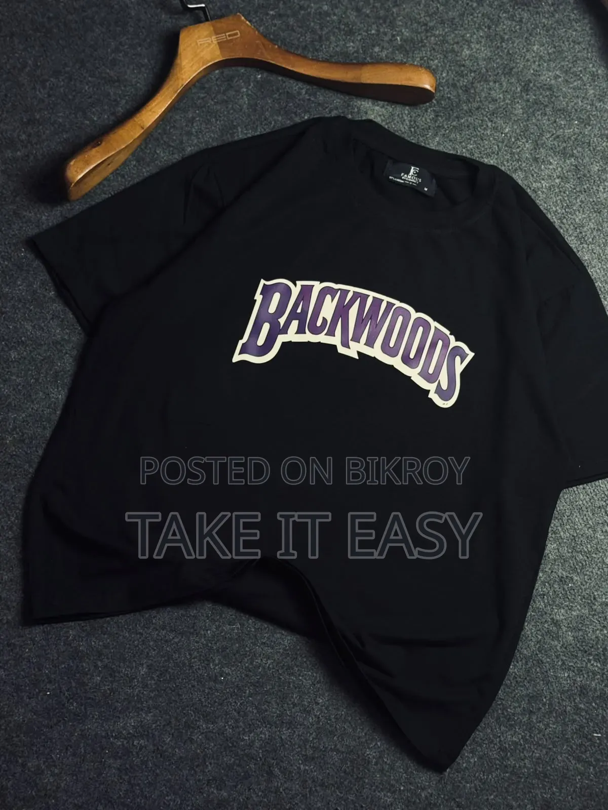 Premium Design Backwoods Drop Shoulder T Shirt
