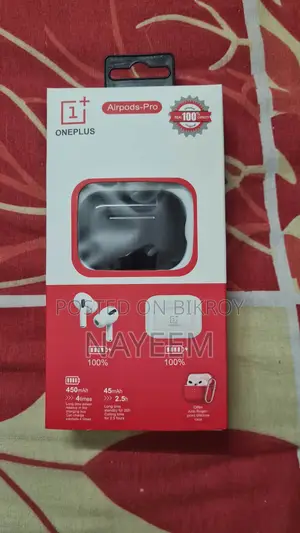 ওয়ানপ্লাস এয়ারপডস-প্রো ট্রু ওয়্যারলেস ব্লুটুথ ইয়ারবাডস