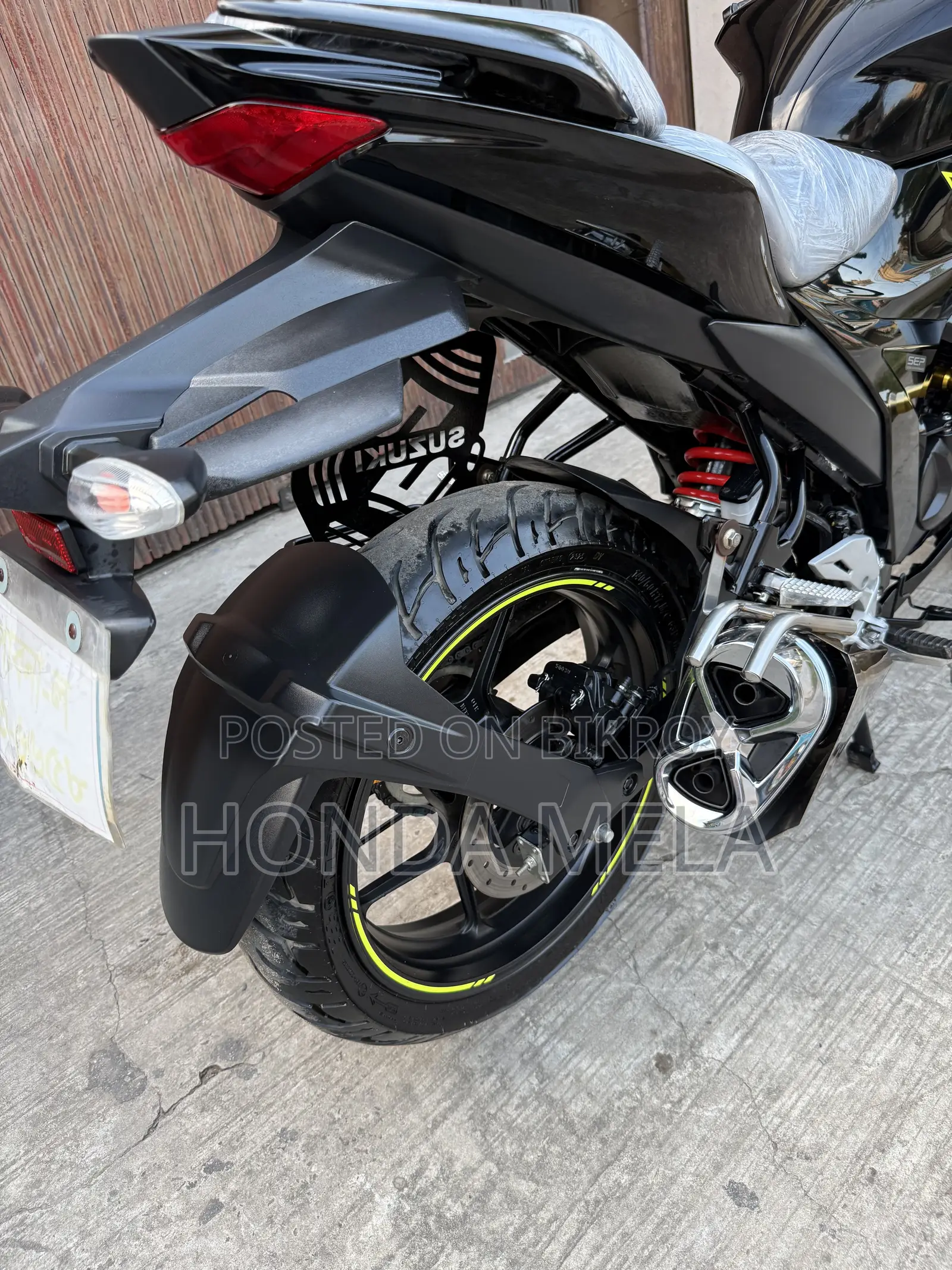 Suzuki Gixxer SF 2025 Black