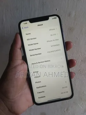 Apple iPhone XS Max 64 GB Black
