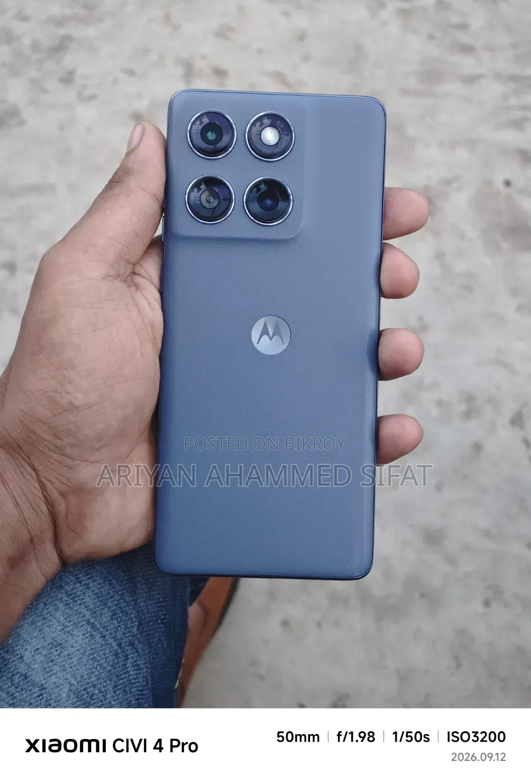 Motorola Edge 60 Fusion 256 GB Blue