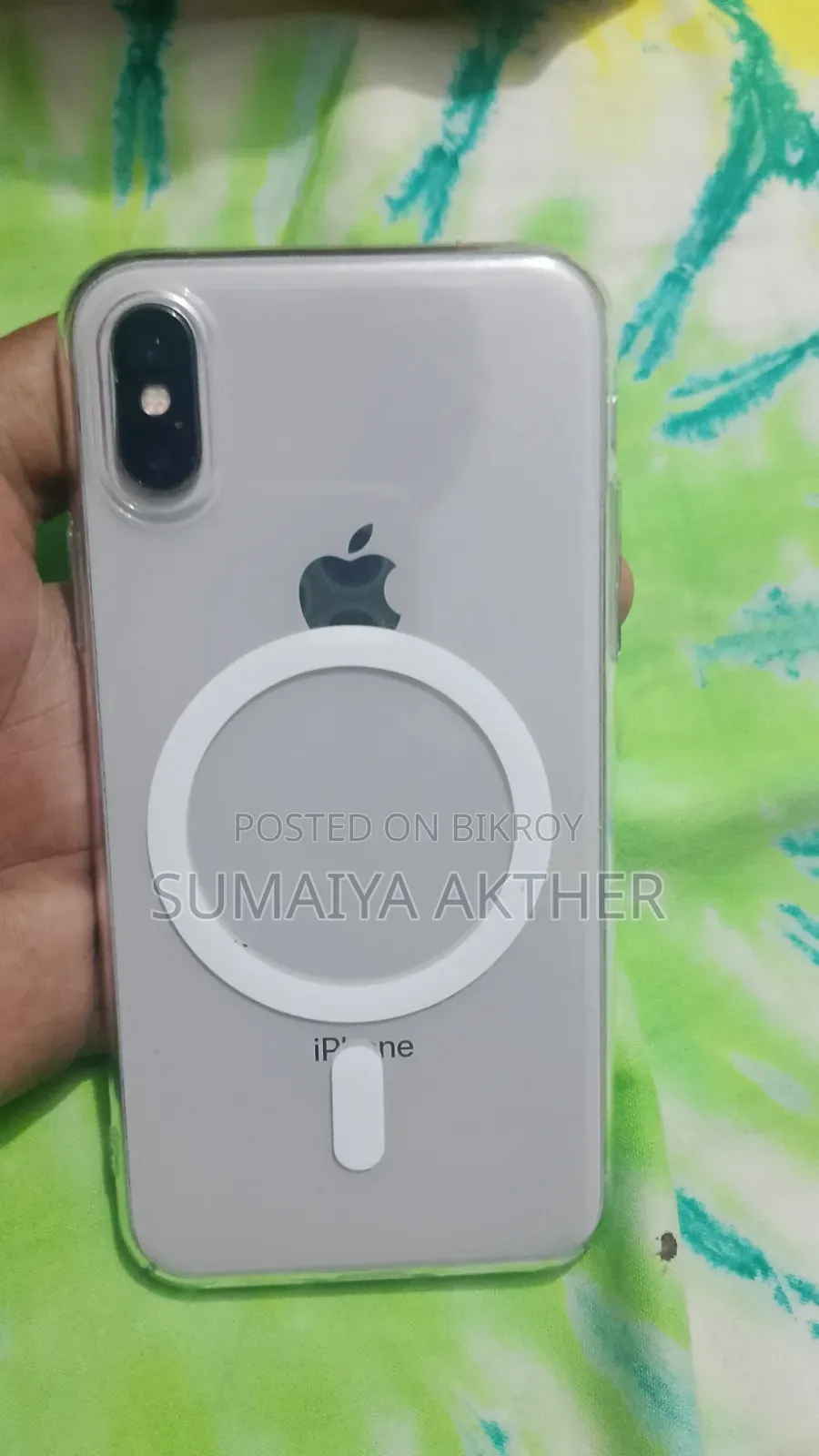 অ্যাপল আইফোন এক্স ৬৪ জিবি সিলভার