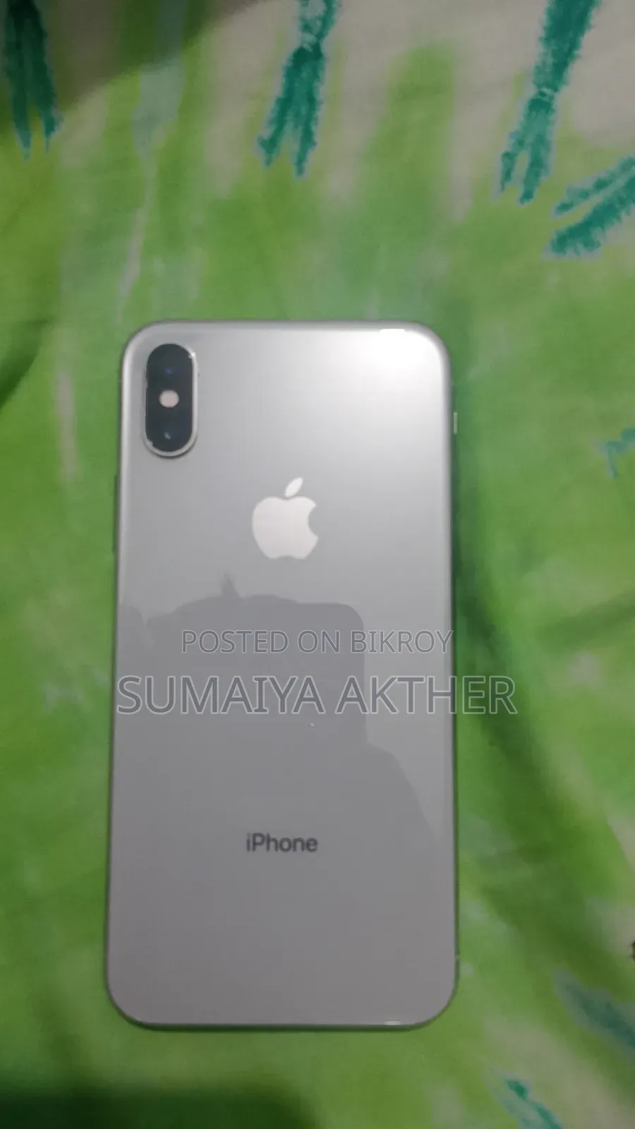 অ্যাপল আইফোন এক্স ৬৪ জিবি সিলভার
