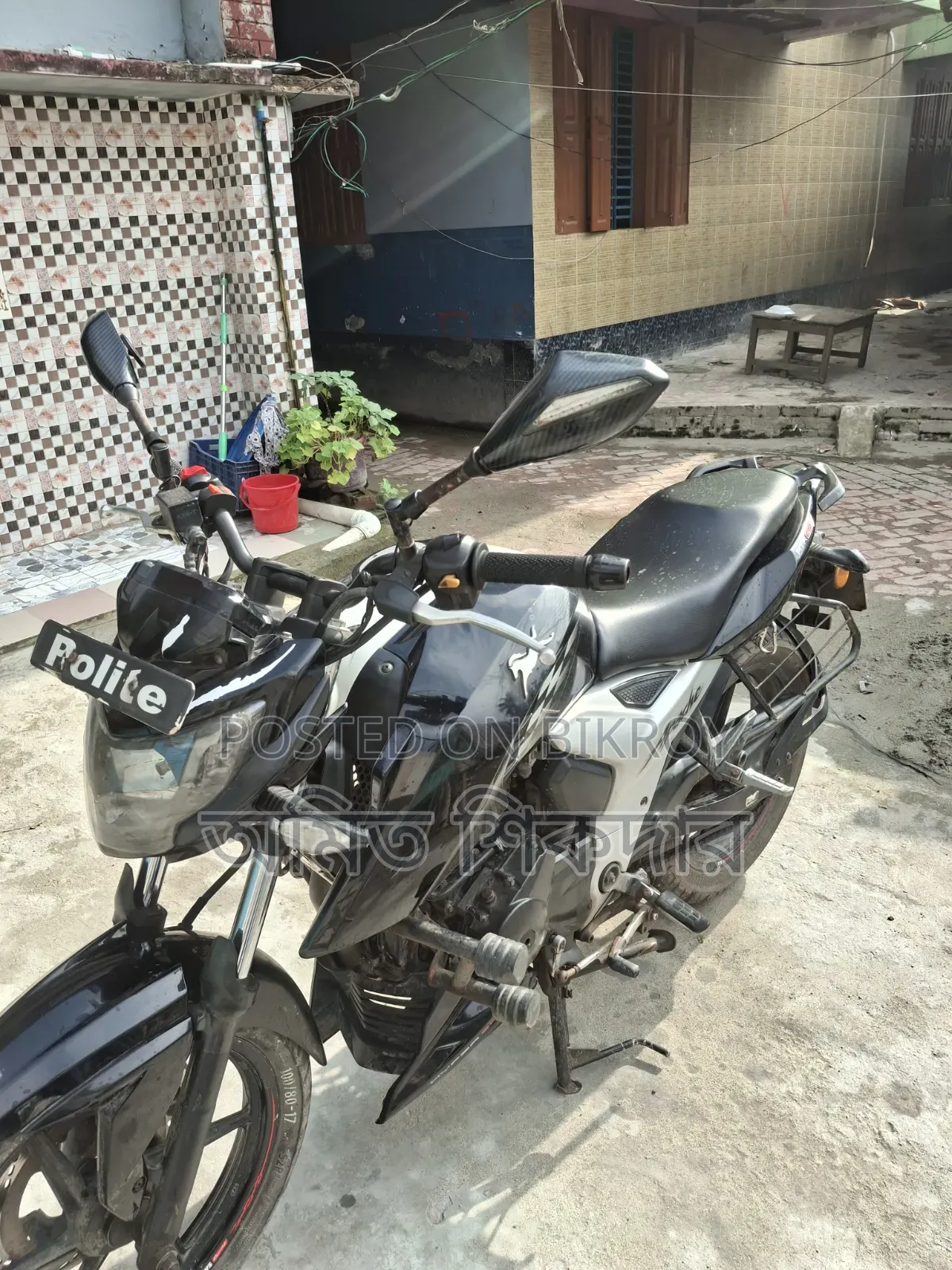 টিভিএস আপাচি আরটিআর ১৬০ ৪ভি ২০১৯ ব্ল্যাক