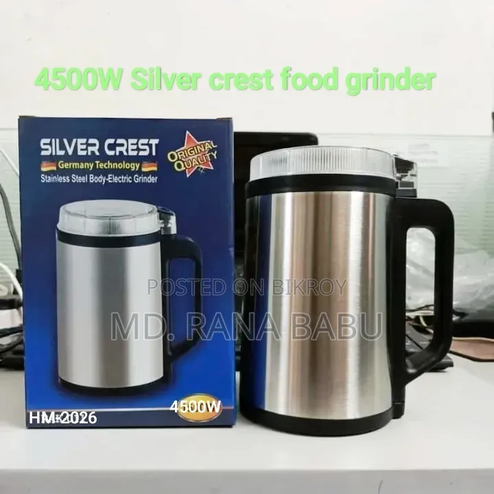 Silver Crest Premium Electric Food Grinder 4500W