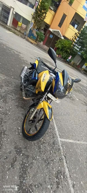 New TVS Apache RTR 160 2V 2018 Black