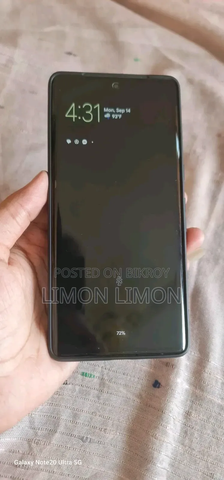 Google Pixel 7 Pro 256 GB Black