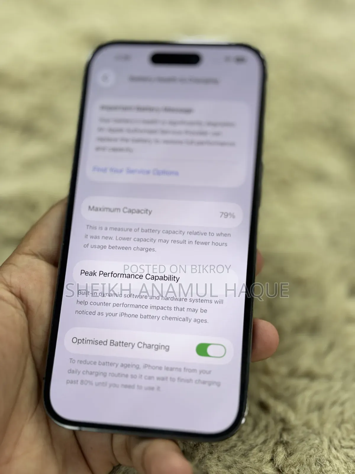 অ্যাপল আইফোন ১৪ প্রো ১২৮ জিবি পার্পল