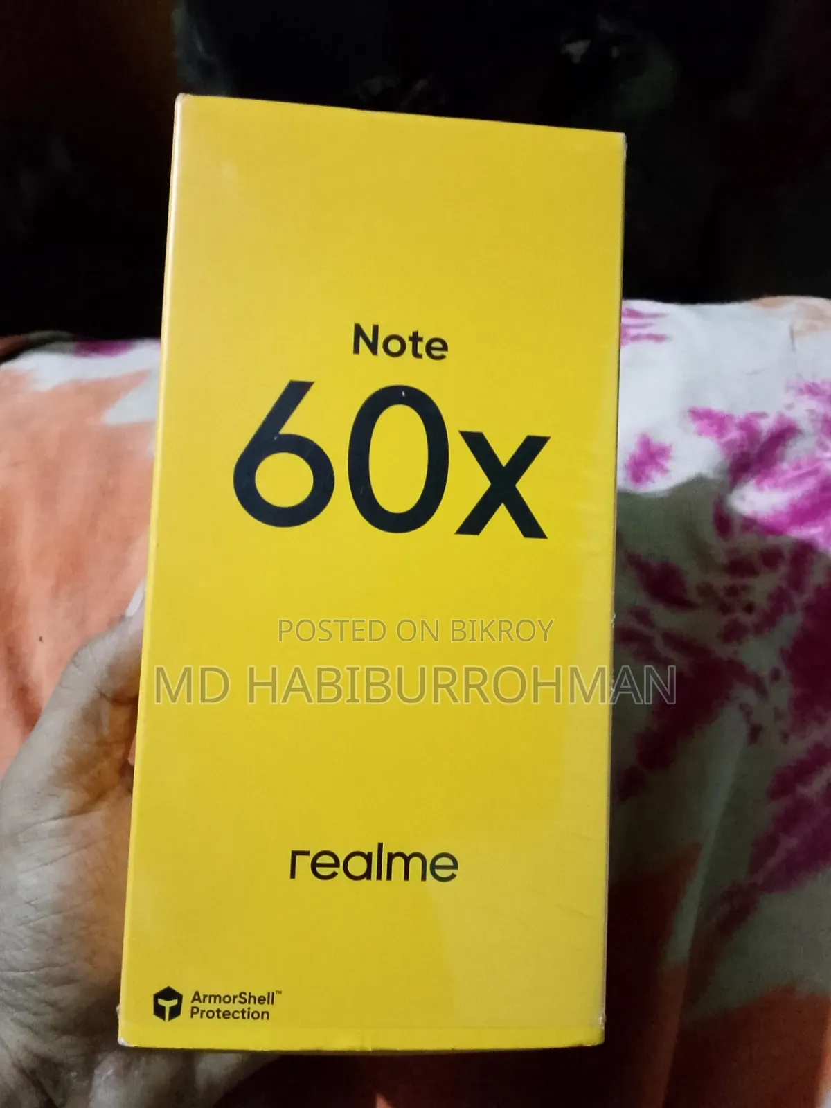 রিয়েলমি নোট ৬০এক্স ৬৪ জিবি