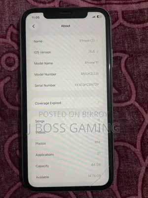 Apple iPhone 11 64 GB Purple