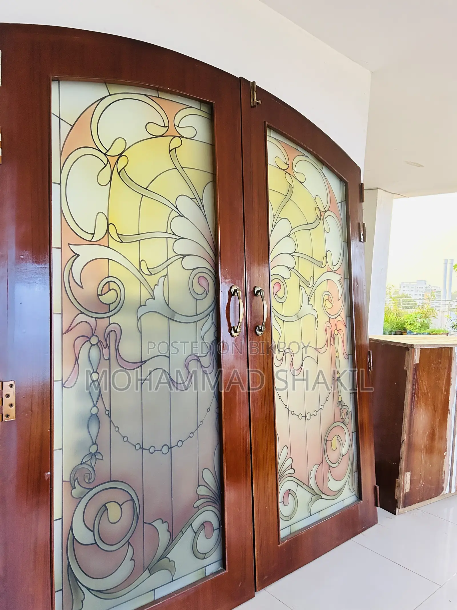 Premium Wooden Double Door
