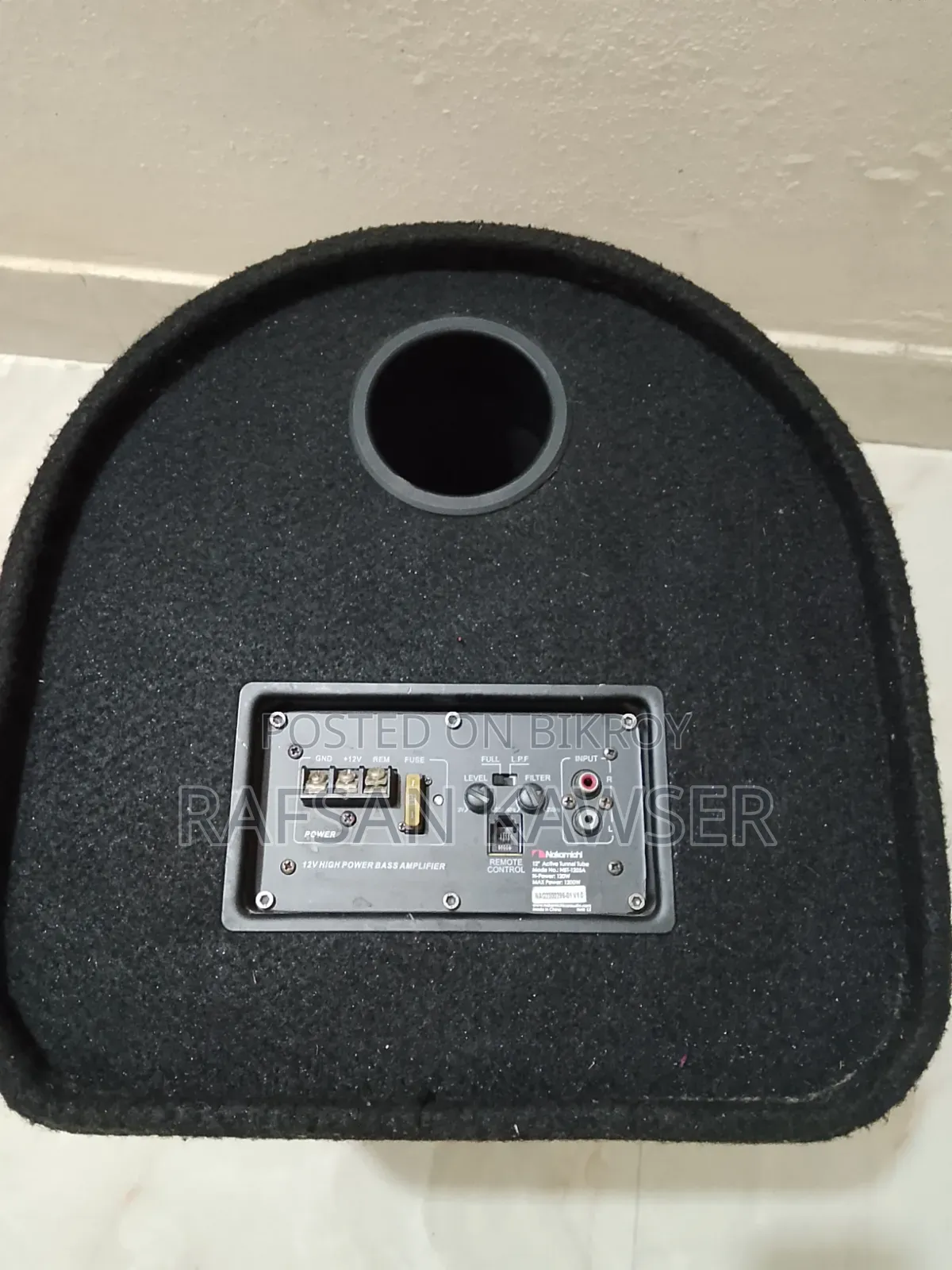 Nakamichi Car Bass Speaker