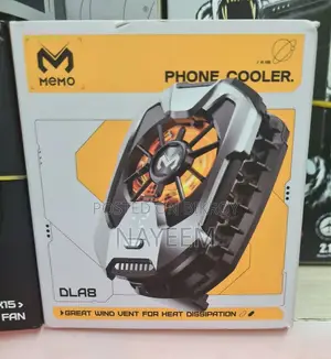 MEMO DLA8 Semiconductor Mobile Phone Cooler - RGB Gaming Radiator Fan