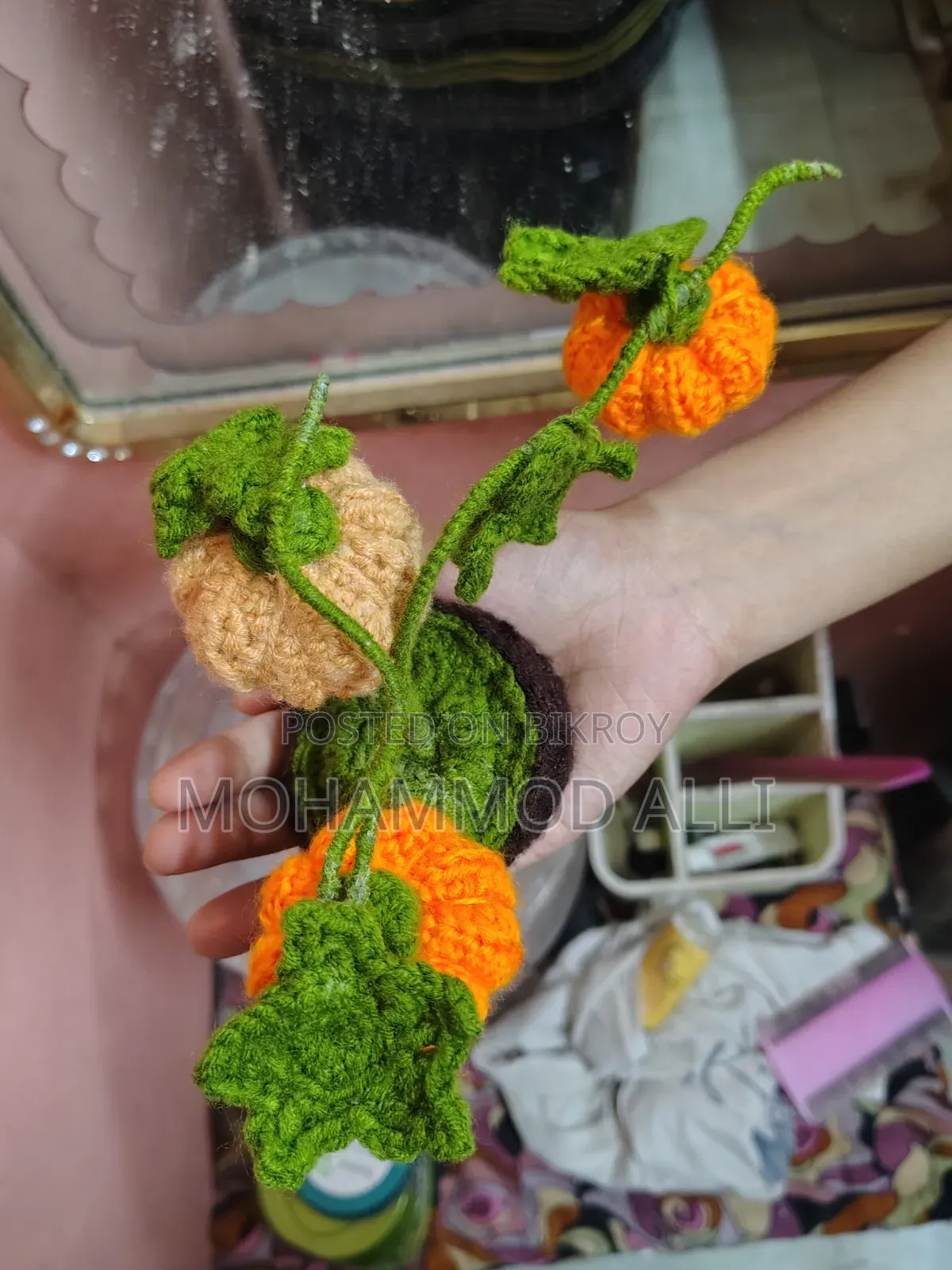 Crochet Pumkin Tree