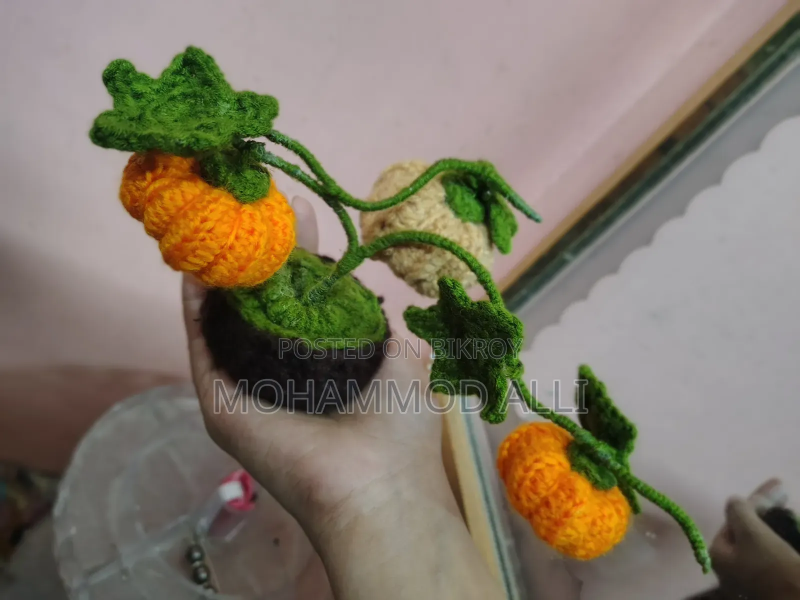 Crochet Pumkin Tree