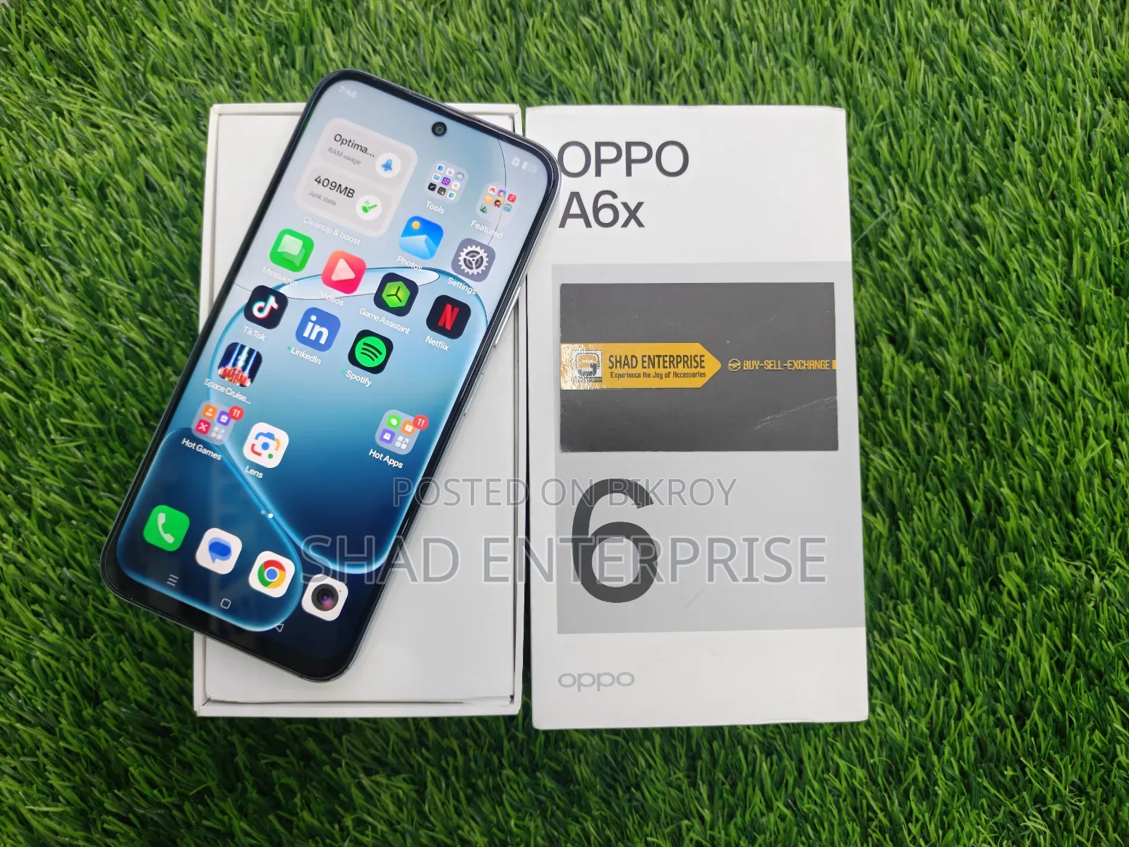 Oppo A6x 64 GB Blue