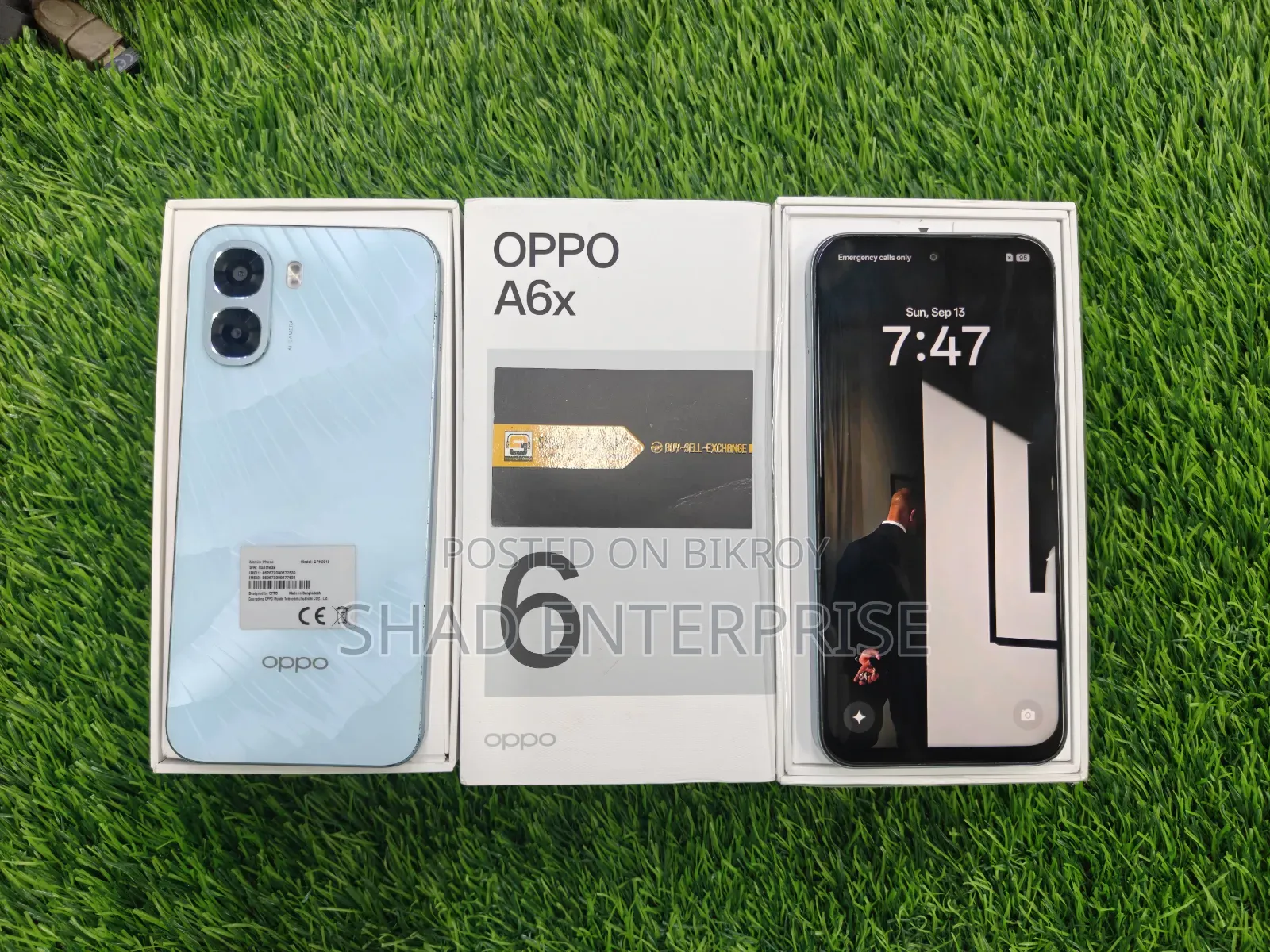 Oppo A6x 128 GB Blue