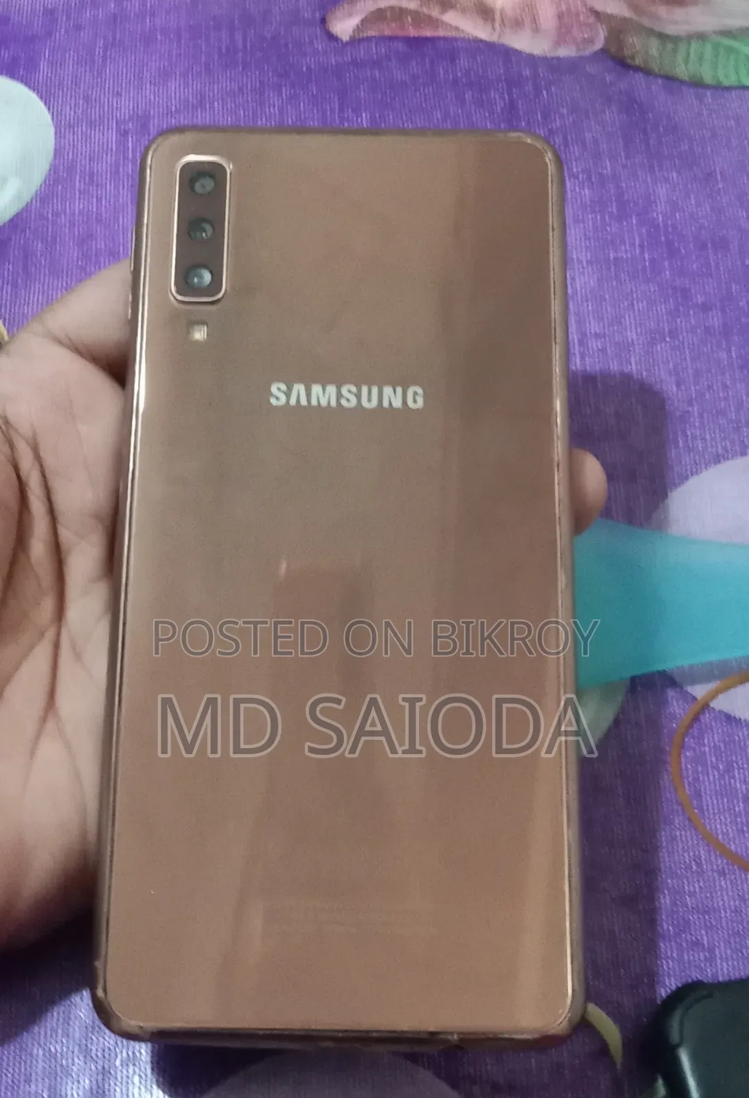 স্যামসাং গ্যালাক্সি এ৫০ ৬৪ জিবি রোজ গোল্ড