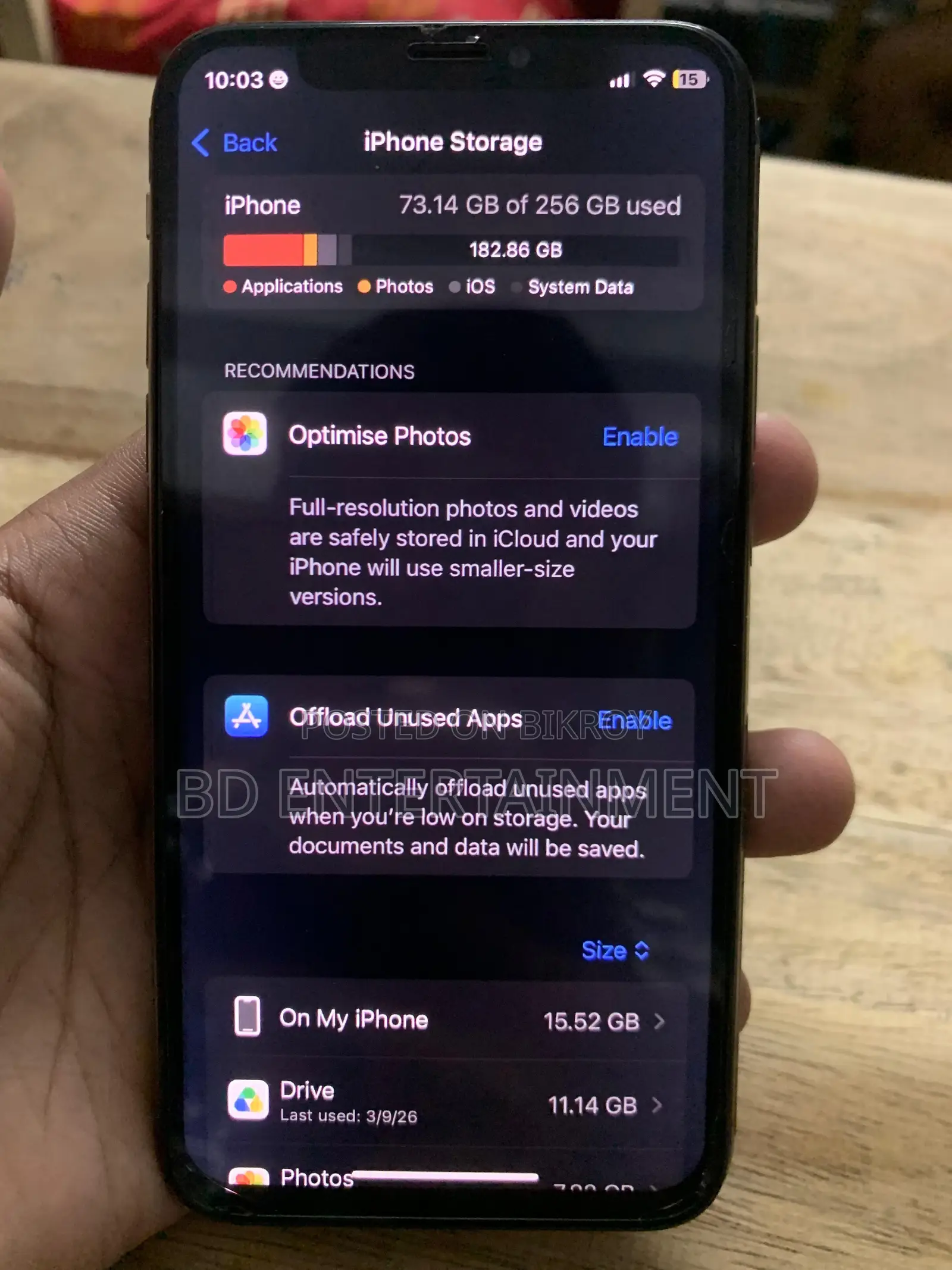 Apple iPhone XS 256 GB Gold