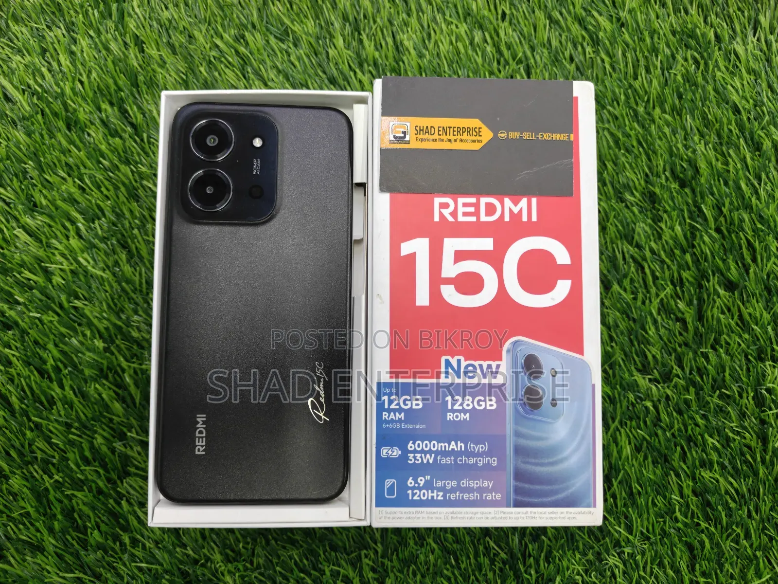 শাওমি রেডমি ১৫সি ১২৮ জিবি কালো