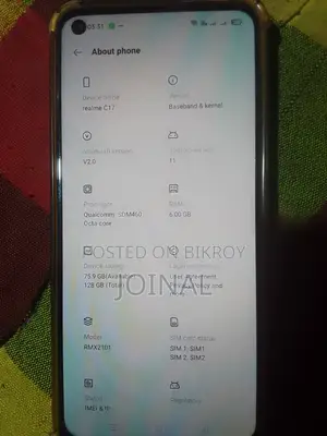 New Realme C17 128 GB Blue