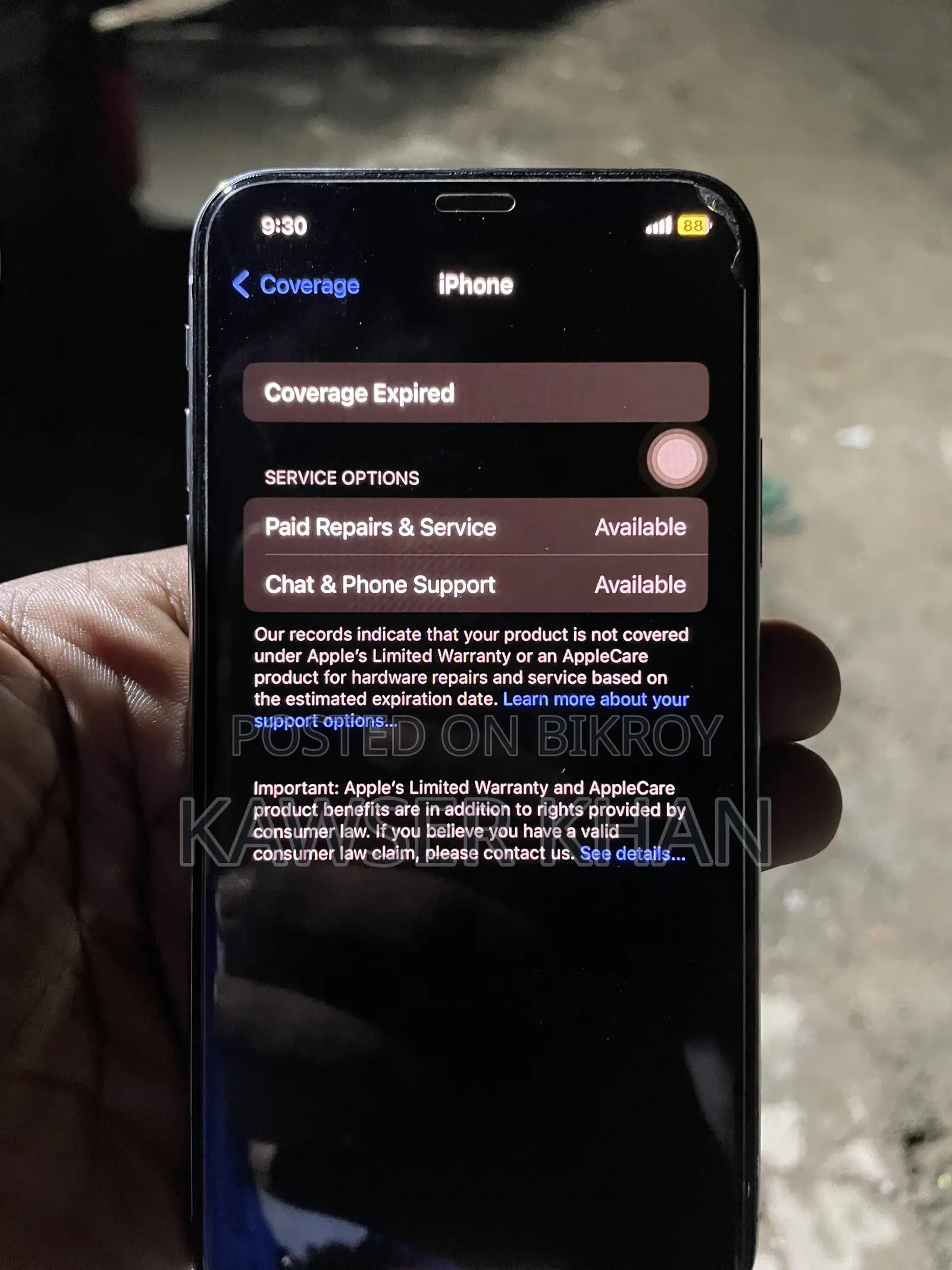 Apple iPhone X 256 GB White