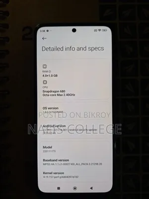 Xiaomi Redmi Note 11 64 GB Blue