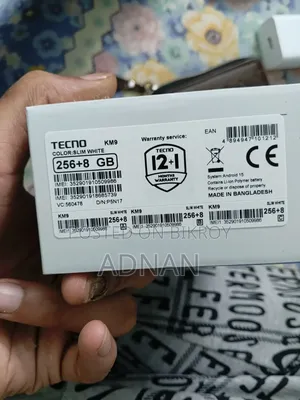 New Tecno Pova Slim 5G 256 GB White