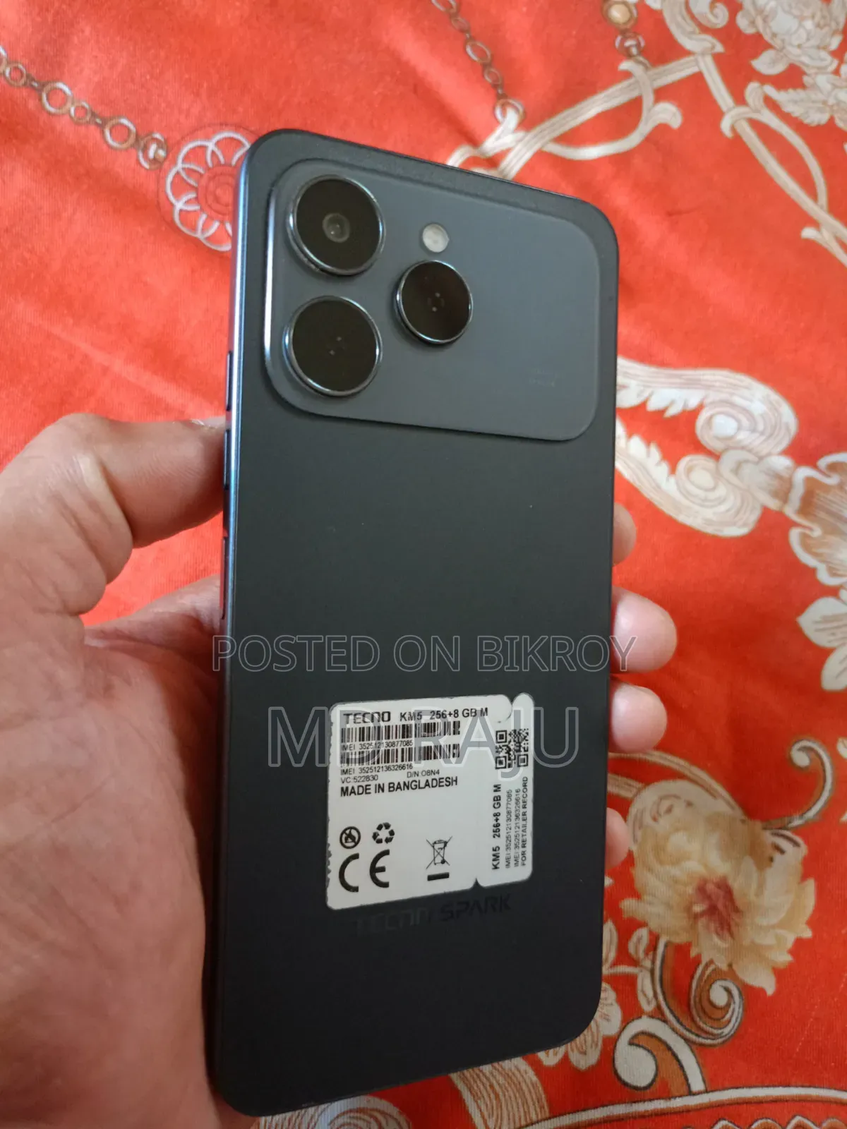 Tecno Spark 40 256 GB Black