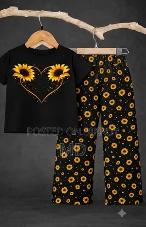 Premium Cotton Blend Kids Black Short Sleeve T-Shirt