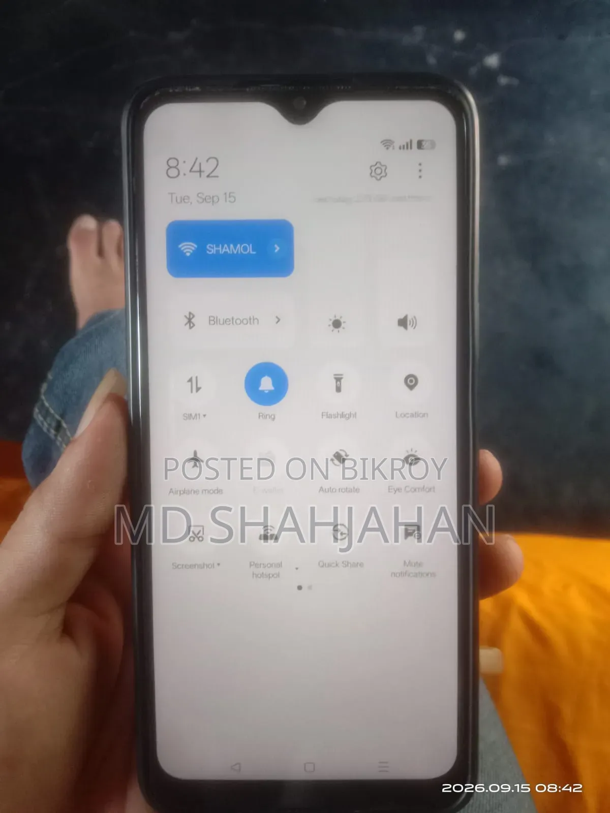 অপ্পো এ৩৮ ১২৮ জিবি নীল