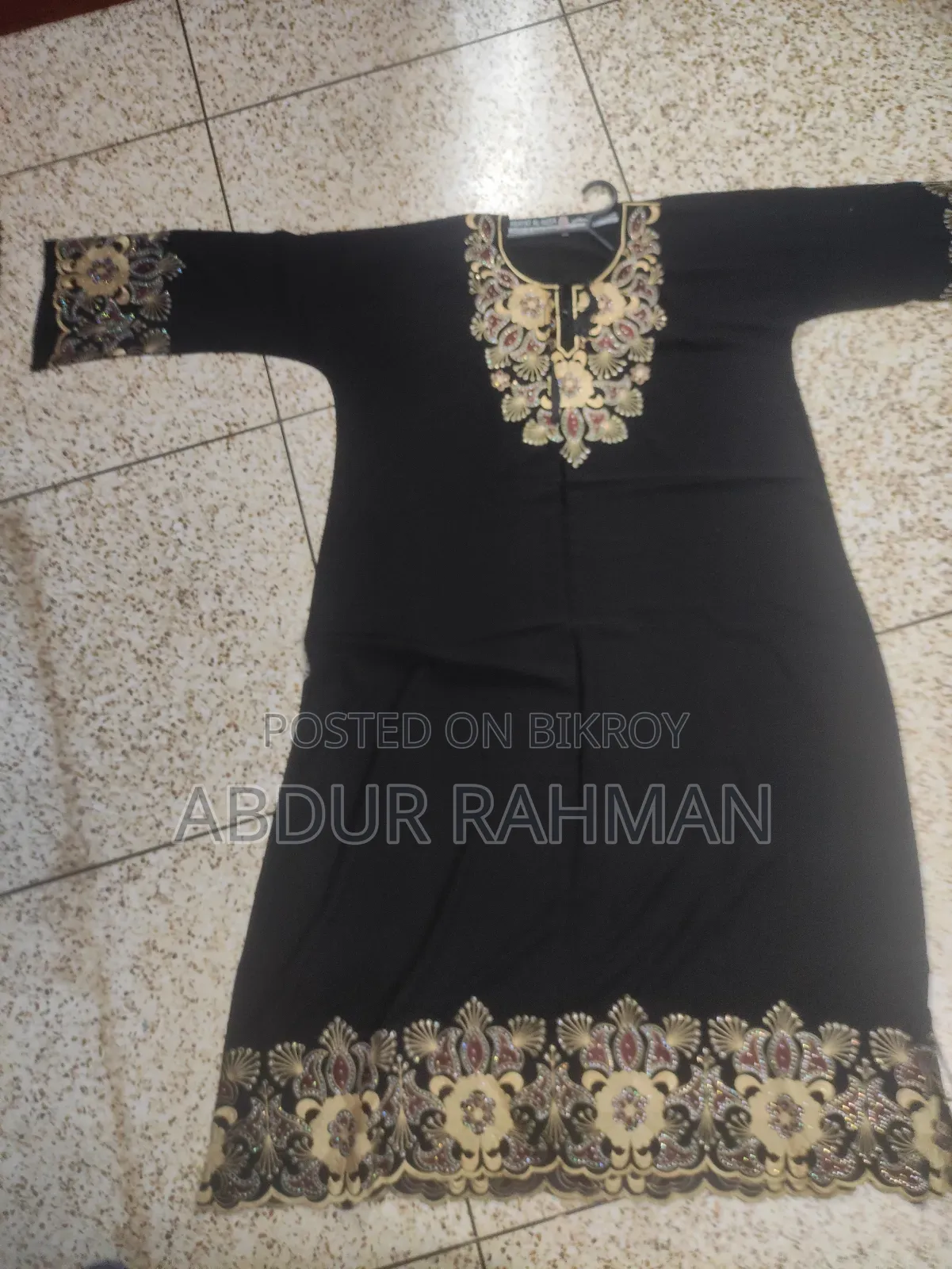 Arabic Burqa Large Size 54" Long