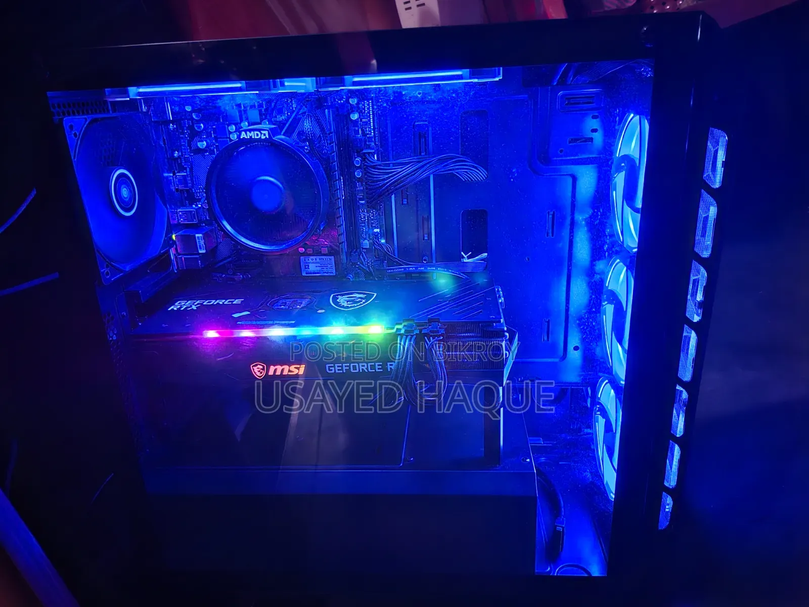 Desktop Computer MSI 16GB AMD Ryzen SSD 500GB