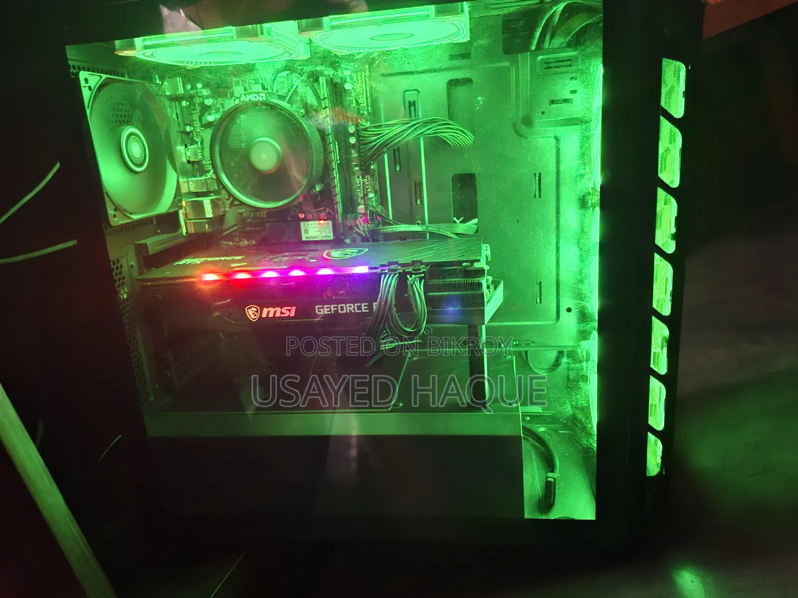 Desktop Computer MSI 16GB AMD Ryzen SSD 500GB