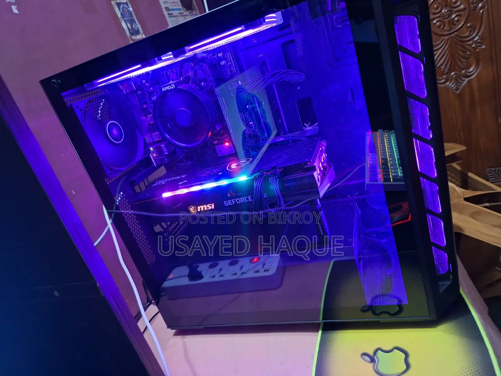 Desktop Computer MSI 16GB AMD Ryzen SSD 500GB