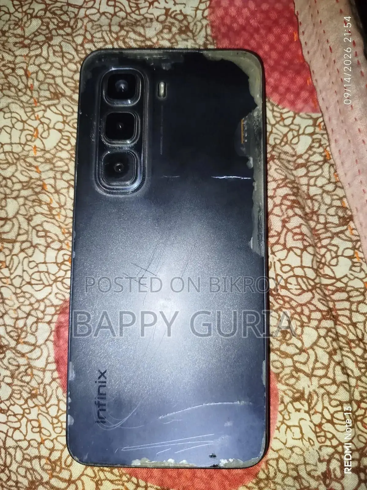 Infinix Hot 50 Pro 256 GB Black
