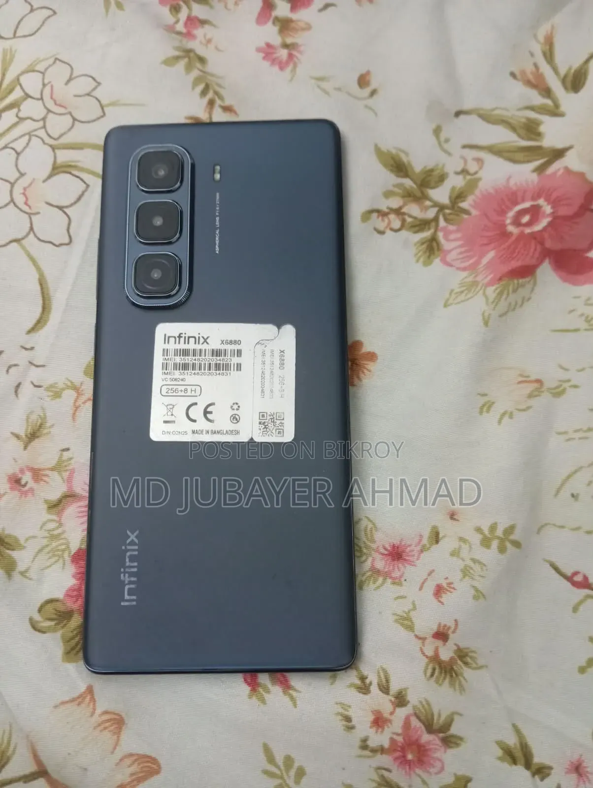 Infinix Hot 50 Pro+ 4G 256 GB Black