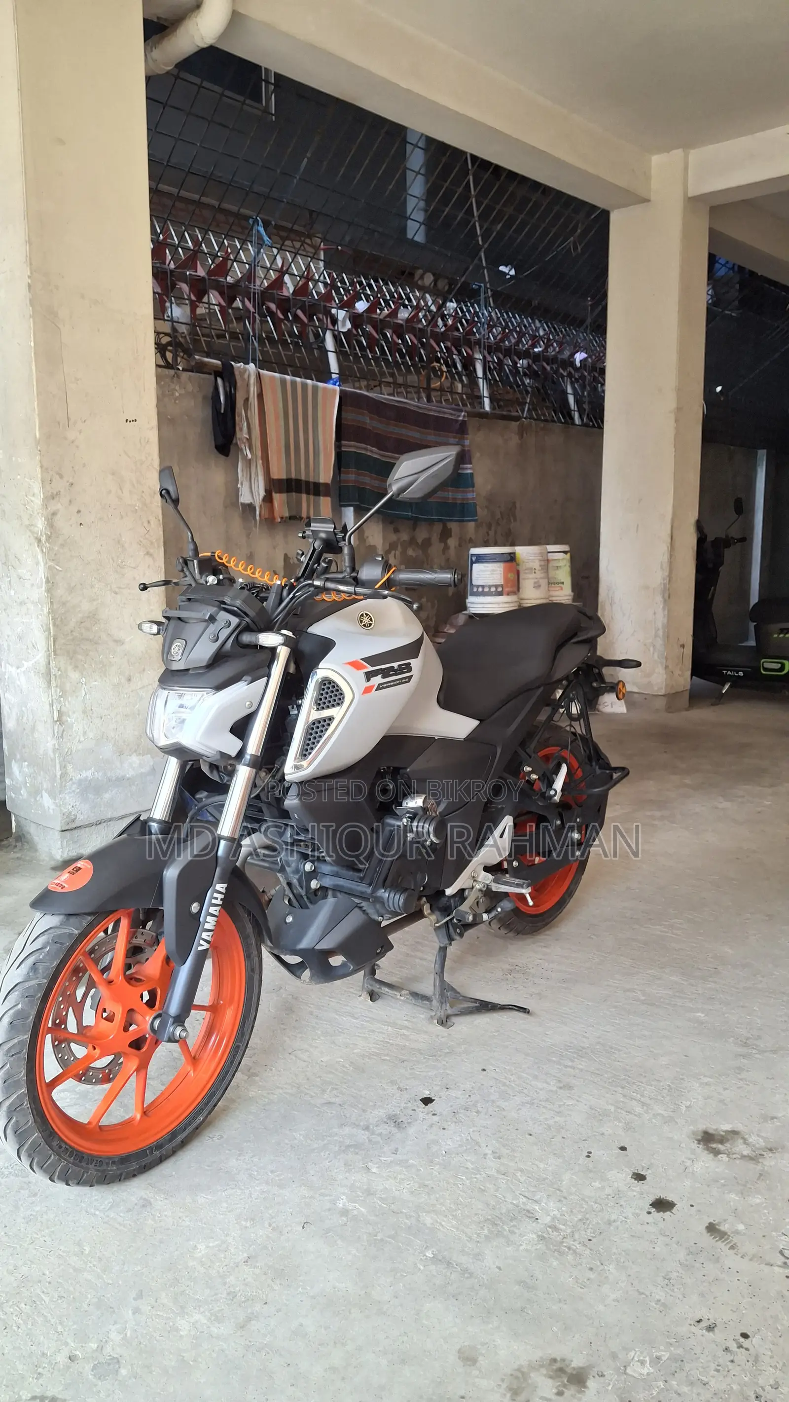 Yamaha FZS V4 2025 White