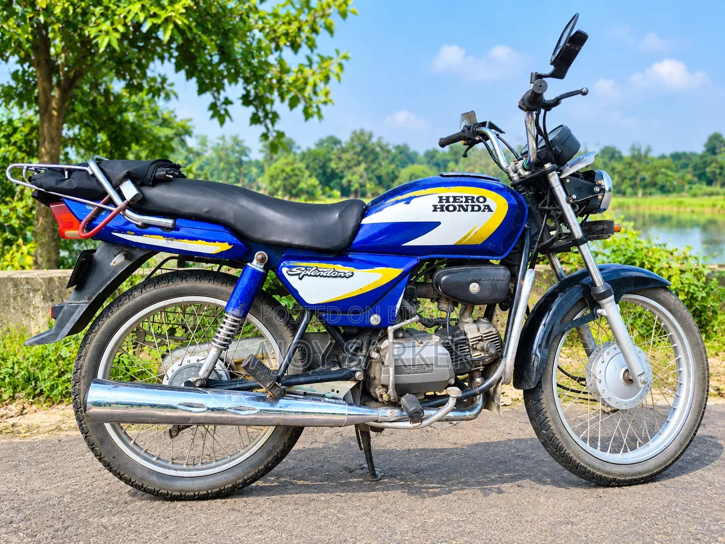Hero Splendor Plus 2007 Blue