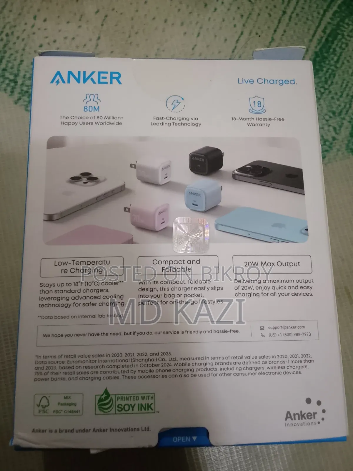 Original Apple iPhone 14 Pro Charger – 20W Fast Charger