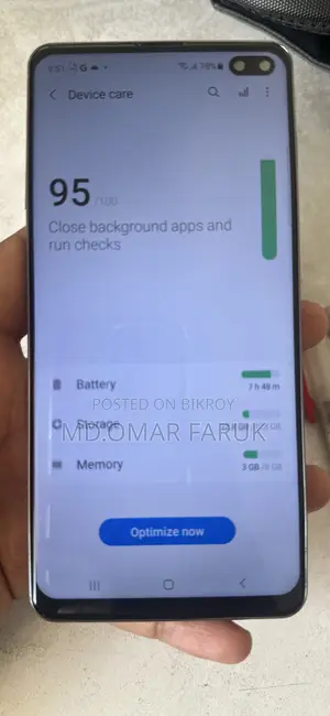 Samsung Galaxy S10 Plus 128 GB Blue