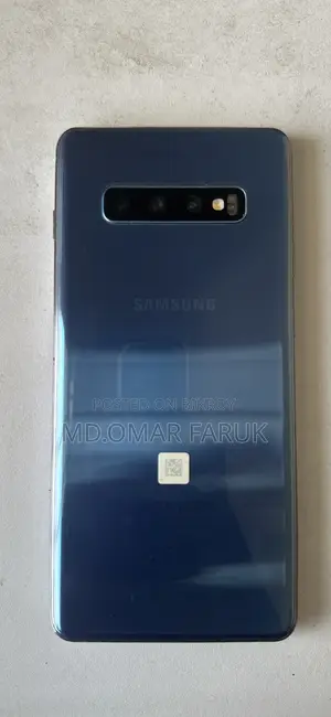 স্যামসাং গ্যালাক্সি এস১০ প্লাস ১২৮ জিবি ব্লু
