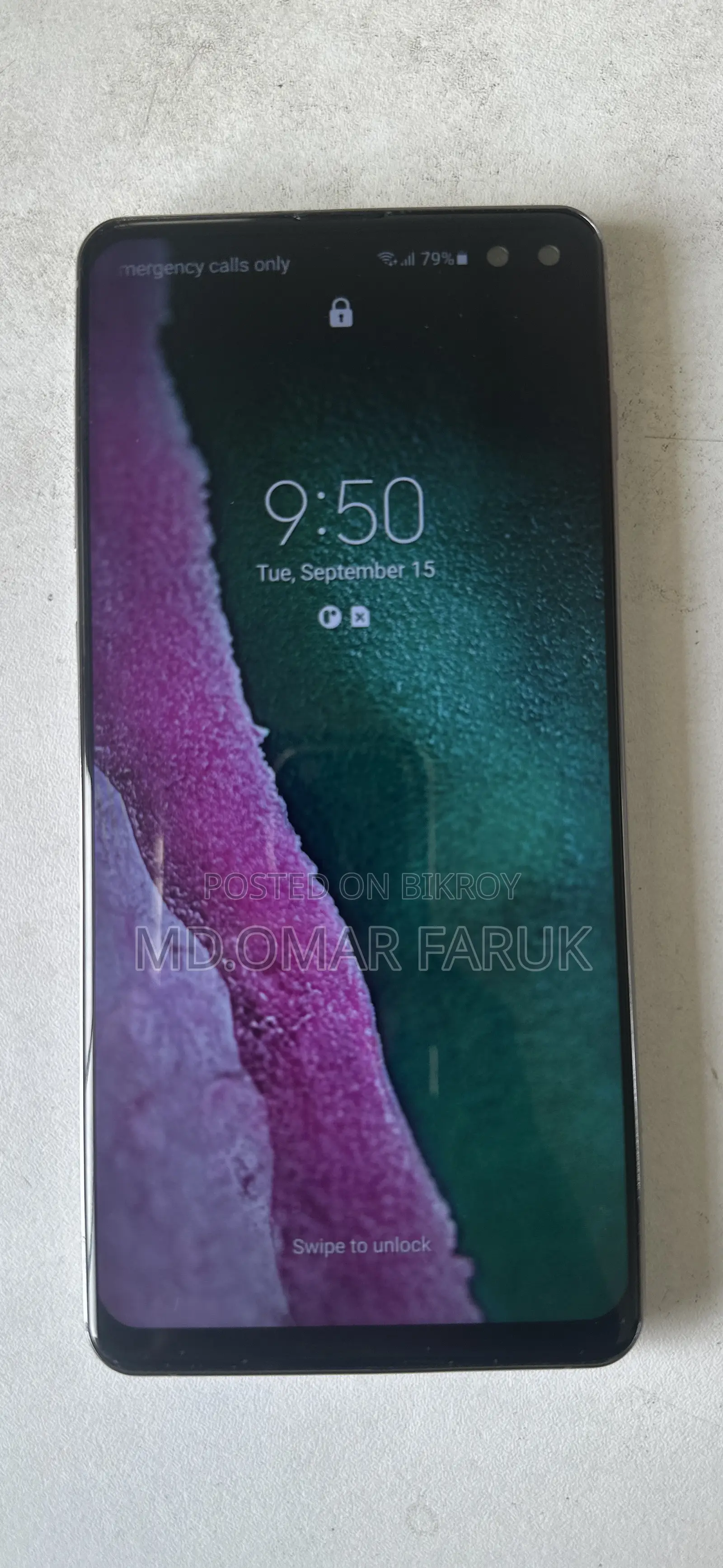 Samsung Galaxy S10 Plus 128 GB Blue