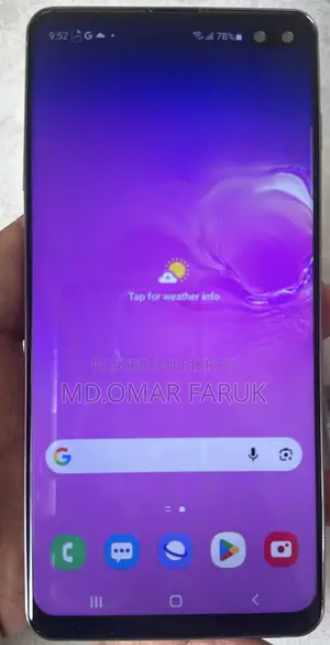 Samsung Galaxy S10 Plus 128 GB Blue