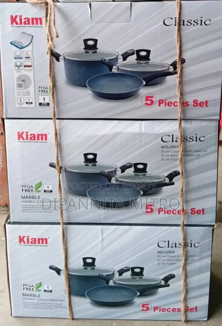Kiam Non-Stick 5-Piece Set