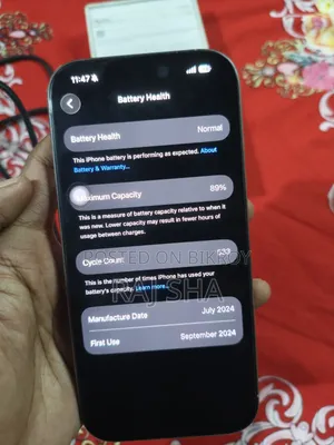 অ্যাপল আইফোন ১৬ প্রো ২৫৬ জিবি সিলভার