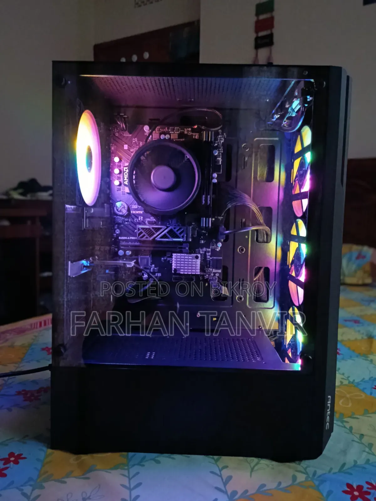 Desktop Computer Msi 16gb Amd Ryzen 5 SSD 512gb